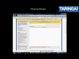 Crear un Posteo
