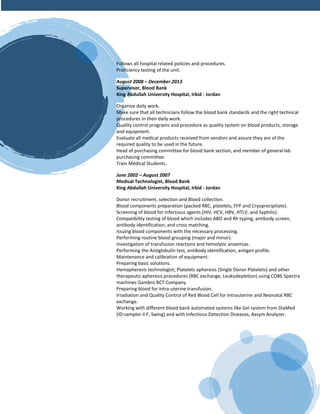 Tariq al deek resume 2020 | PDF