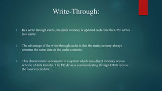 Cache memoy designed by Mohd Tariq | PPTX