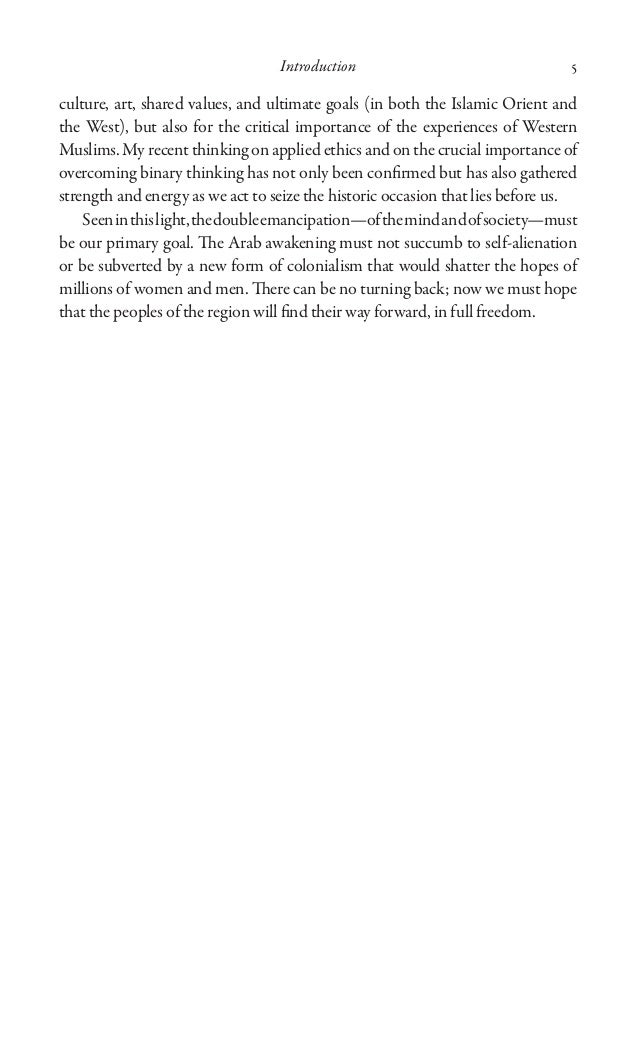 Tariq ramadan islam and the arab awakening-oxford 