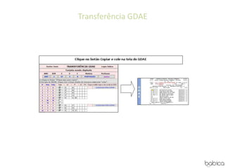Transferência GDAE
 
