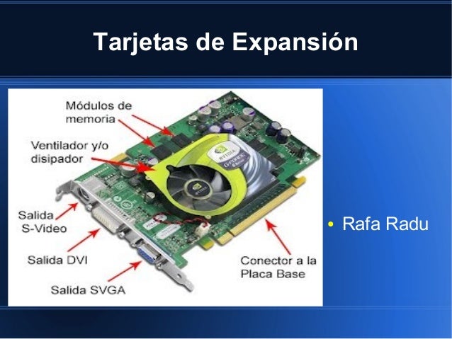 Tarjeta de expansion