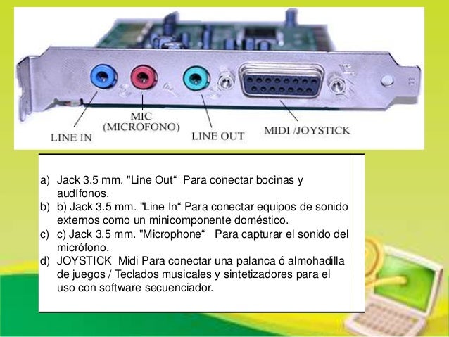 Tarjeta de sonido exposic hoy
