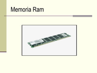 Memoria Ram
 