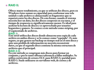    RAID 0:




    RAID 1:




    RAID 2-3:
 