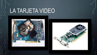 LA TARJETA VIDEO
 