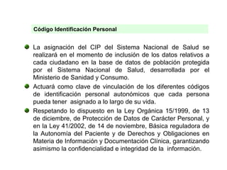Tarjeta sanitaria 2 | PPT