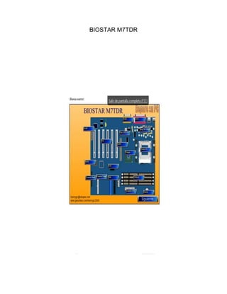 Tarjetas biostar 01234564789