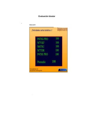 Tarjetas biostar 01234564789