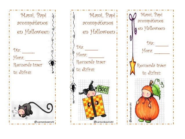 tarjetas halloween