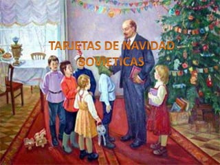 Tarjetas de Navidad Soviéticas
