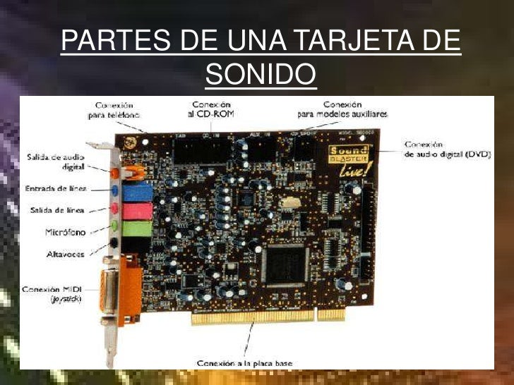 Tarjetas De Sonido Grupo 10