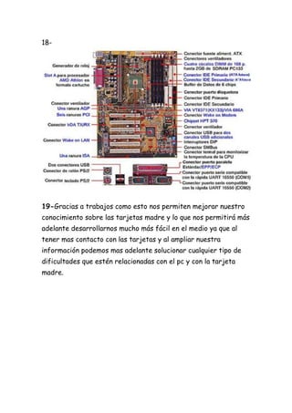 Tarjetas madre acti. 6