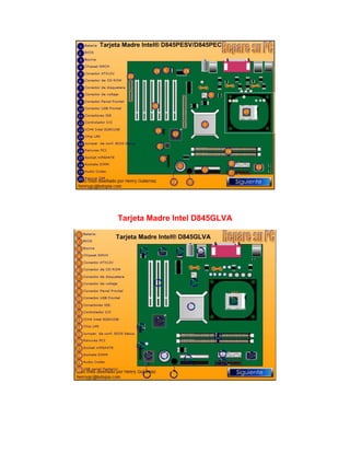 Tarjeta Madre Intel D845GLVA
 