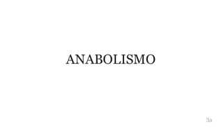 ANABOLISMO
3a
 