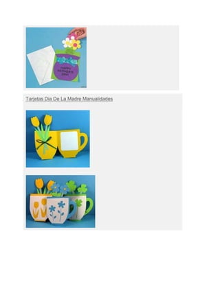 Tarjetas Dia De La Madre Manualidades 
 