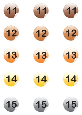 11   11   11

12   12   12

13   13   13

14   14   14

15   15   15
 