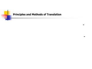 Principles and Methods of Translation



                                        -

                                        -
 