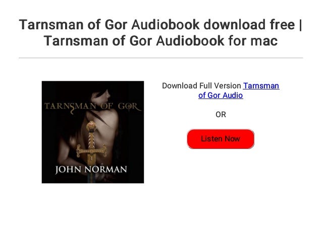 tarnsman of gor audiobook tarnsman of gor audiobook