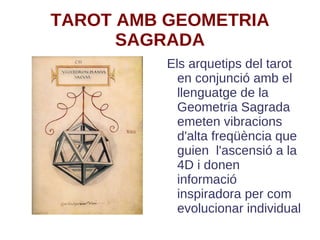 TAROT AMB GEOMETRIA SAGRADA ,[object Object]