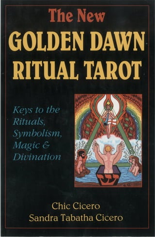 [Tarot]  sandra tapoth   o método de ouro do ritual de leitura do tarô - chave para o simboslimo mágico
