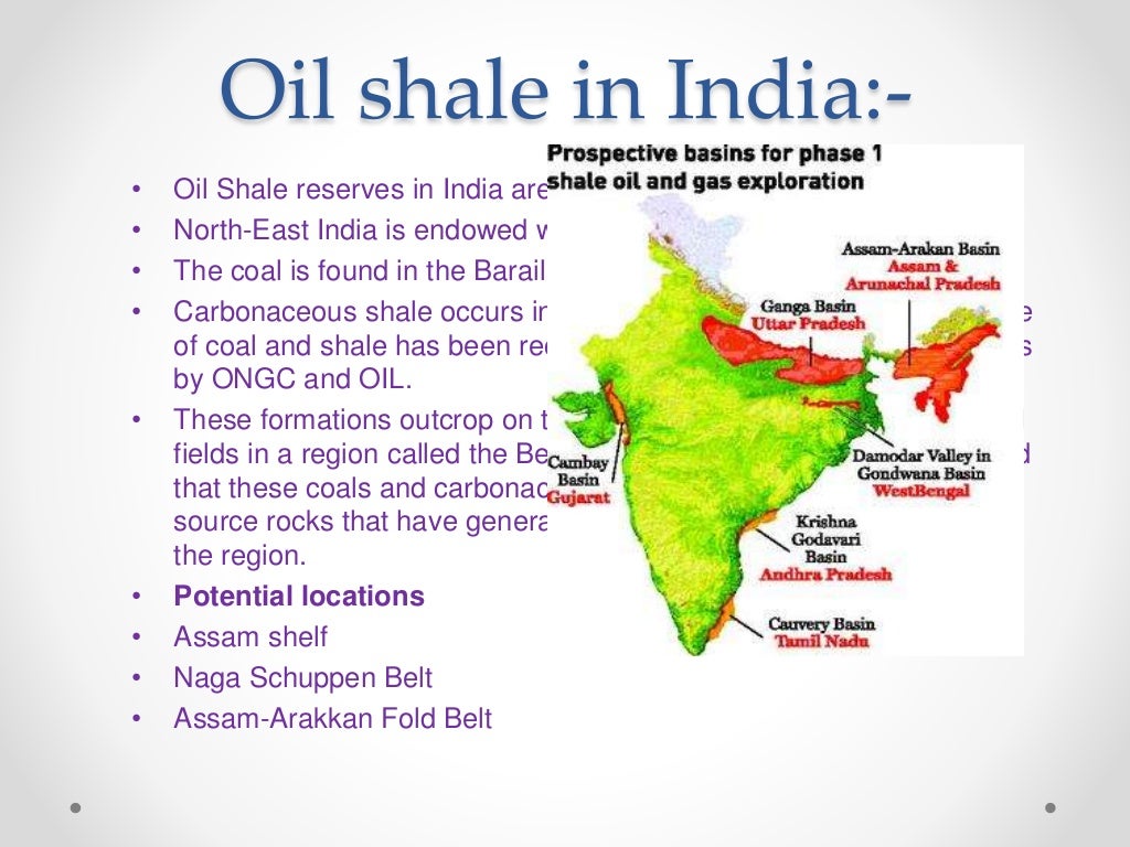 Tar sands and oil shale