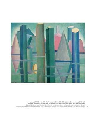 59
Calmaria II, 1929. Óleo sobre tela. 75 x 93 cm. Acervo Artístico-Cultural dos Palácios do Governo do Estado de São Paulo
Integrou as exposições: 1929 – Palace Hotel, Rio de Janeiro; 1933 – Palace Hotel, Rio de Janeiro; 1969 – MAM-Rio de Janeiro
Calm II, 1929. Oil on canvas. 75 x 93 cm (29.5 x 36.6 in.). Acervo Artístico-Cultural dos Palácios do Governo do Estado de São Paulo
This painting was included in the following exhibitions: 1929 – Palace Hotel, Rio de Janeiro; 1933 – Palace Hotel, Rio de Janeiro; 1969 – MAM-Rio de Janeiro
 