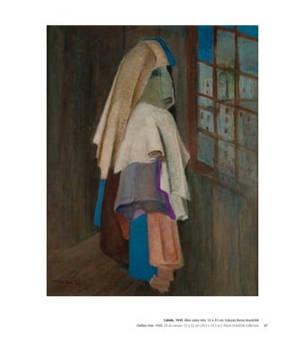 67
Cabide, 1945. Óleo sobre tela. 53 x 42 cm. Coleção Breno Krasilchik
Clothes tree, 1945. Oil on canvas. 53 x 42 cm (20.9 x 16.5 in.). Breno Krasilchik Collection
 