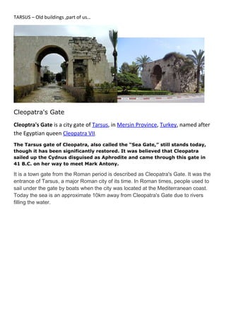 Tarsus  cleopatra's gate (1)