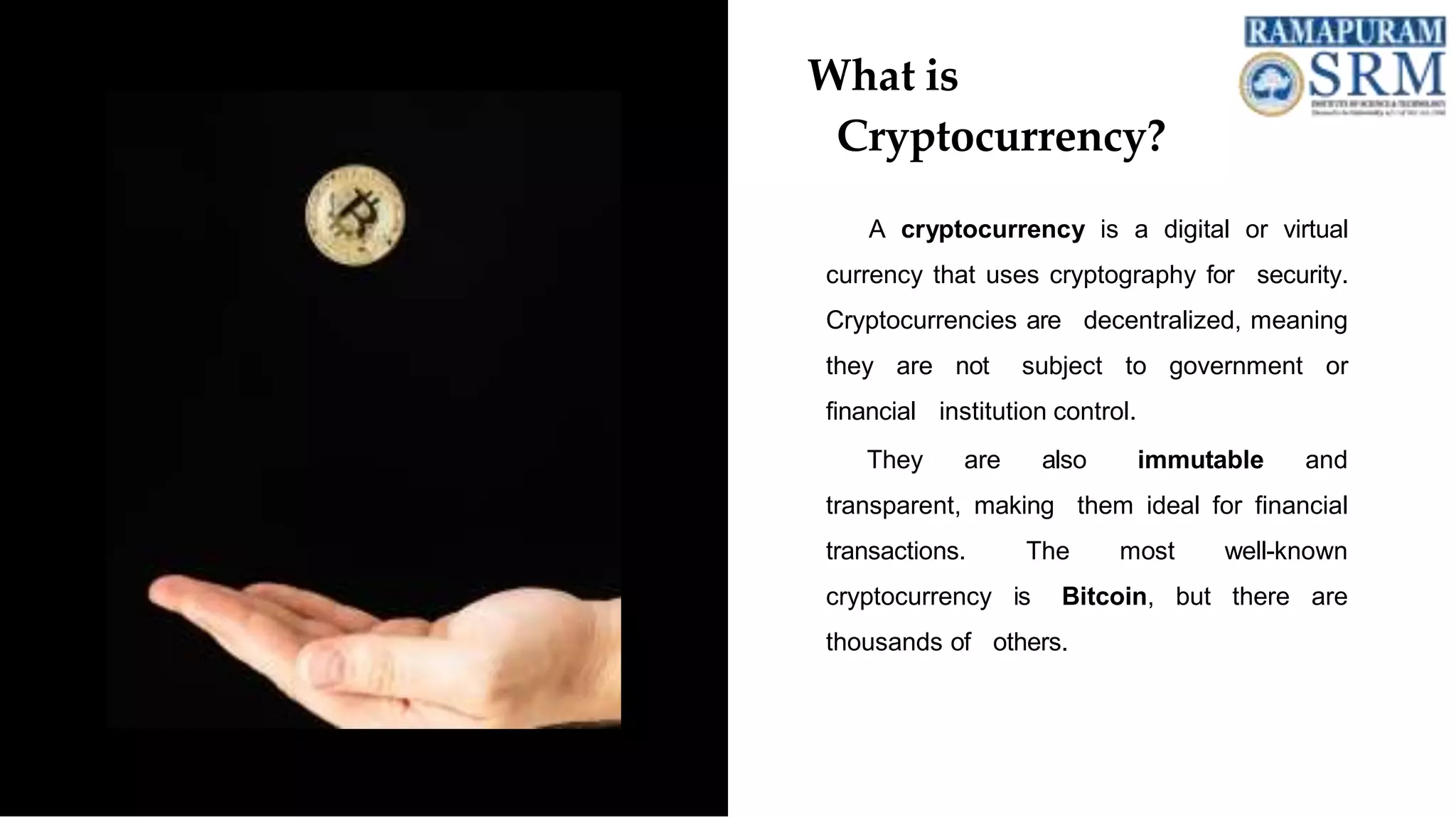 Cryptocurrency | PPTX