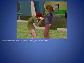 I can’t remember if he did this autonomously or not. Probably.
 