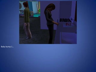 Baby bump 1…
 