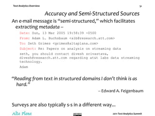 Sophisticated Pattern MatchingLexicons and language rules boost accuracy.  An example – a bit complicated – GATE Extension via JAPE Rules.../* locationcontext2.jape * DhavalkumarThakker, Nottingham Trent University/PA Photos 15 Sept 2008*/ Phase: locationcontext2 Input: Lookup Token Options: control = all debug = false //Manchester, UK Rule: locationcontext2 Priority:50 ({Token.string == "at"})	( ({Token.string =~ "[Tt]he"})?		(			( 		{Token.kind == word, Token.category == NNP, Token.orth == upperInitial} ({Token.kind == punctuation})? 		{Token.kind == word, Token.category == NNP, Token.orth == upperInitial} ({Token.kind == punctuation})? 		{Token.kind == word, Token.category == NNP, Token.orth == upperInitial} )  | 	( {Token.kind == word, Token.category == NNP, Token.orth == upperInitial} ({Token.kind == punctuation})? 	( {Token.kind == word, Token.category == NNP, Token.orth == allCaps} | {Token.kind == word, Token.category == NNP, Token.orth == upperInitial} ) ) |...