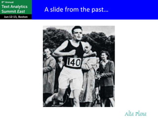 A slide from the past…
 