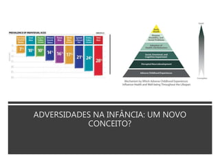 ADVERSIDADES NA INFÂNCIA: UM NOVO
CONCEITO?
 