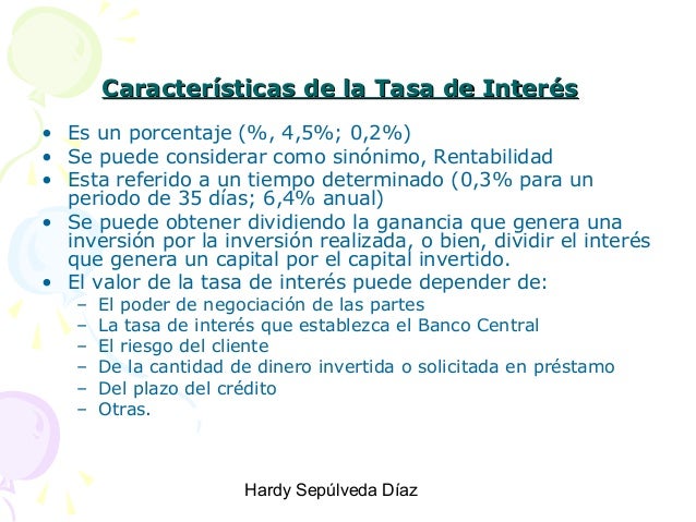 Cuanto Es La Tasa De Interes De Un Prestamo En Colombia - plantillas ...