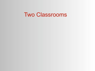 Two Classrooms
 