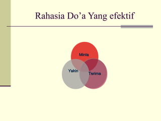 Rahasia Do’a Yang efektif
MintaMinta
YakinYakin
TerimaTerima
 
