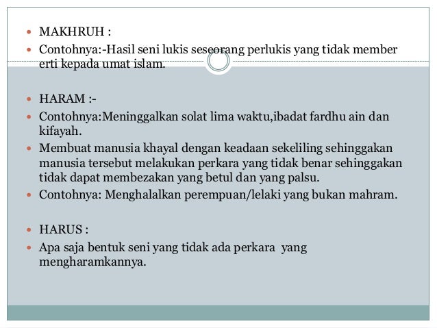 Kesenian Mengikut Perspektif Islam