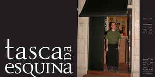 P r o j e c t o s
I n t e r i o r e s
C o n t r a c t
D e s i g n
R. Capitão
Avelino de
Andrade
2775 - 550
C a r c a v e l o s
P O R T U G A L
t e l [ + 3 5 1 ]
21 346 06 88
w a l l g r a p h i c s . p
tc o r . 1 5 a @ s a p o . p
t
n.º4
 