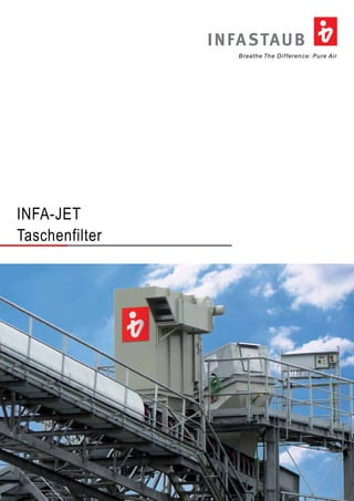 Breathe The Difference: Pure Air
INFASTAUB
INFA-JET
Taschenfilter
 