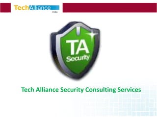 Tech Alliance Security Consulting Services
 