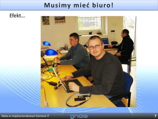 Musimy mied biuro!
     Efekt…




Skala w międzynarodowym biznesie IT                 7
 
