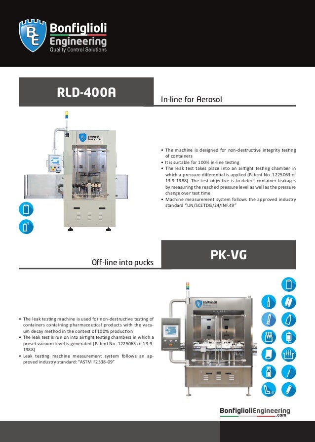Veripac 455 Vacuum Decay Htss