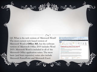 ms word | PPTX