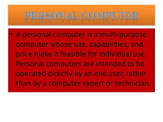 Computer Questions | PPTX