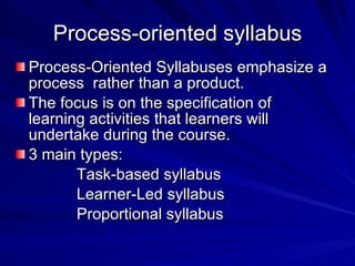 Task Based Syllabus | PPT