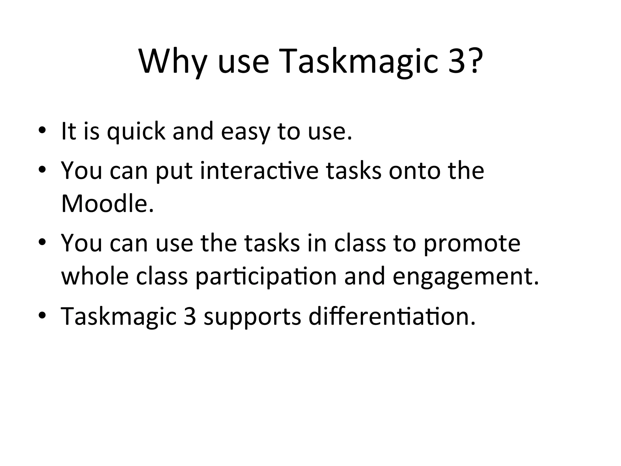 Introduction to Task Magic | PDF