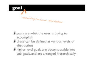 Task analysis in service design