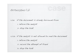 Task analysis in service design